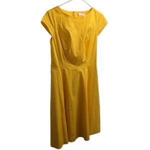 Dressystar Yellow Midi Dress L